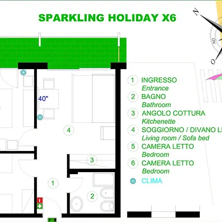 Apartment Sparkling *