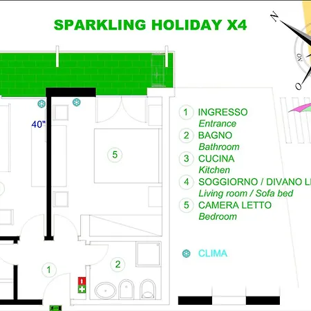 Sparkling Apartment *
